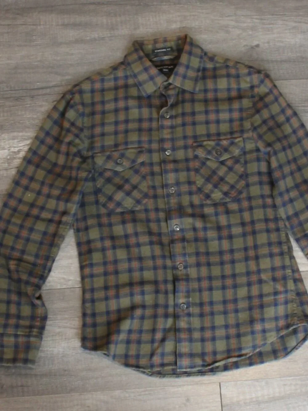 Banana Republic mens flannel shirt